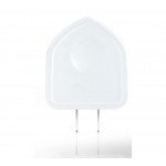 Wholesale Type C USB Dual Port House Charger 2 in 1 (House White)